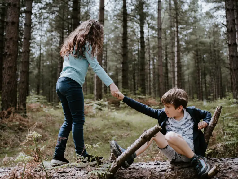 children playing