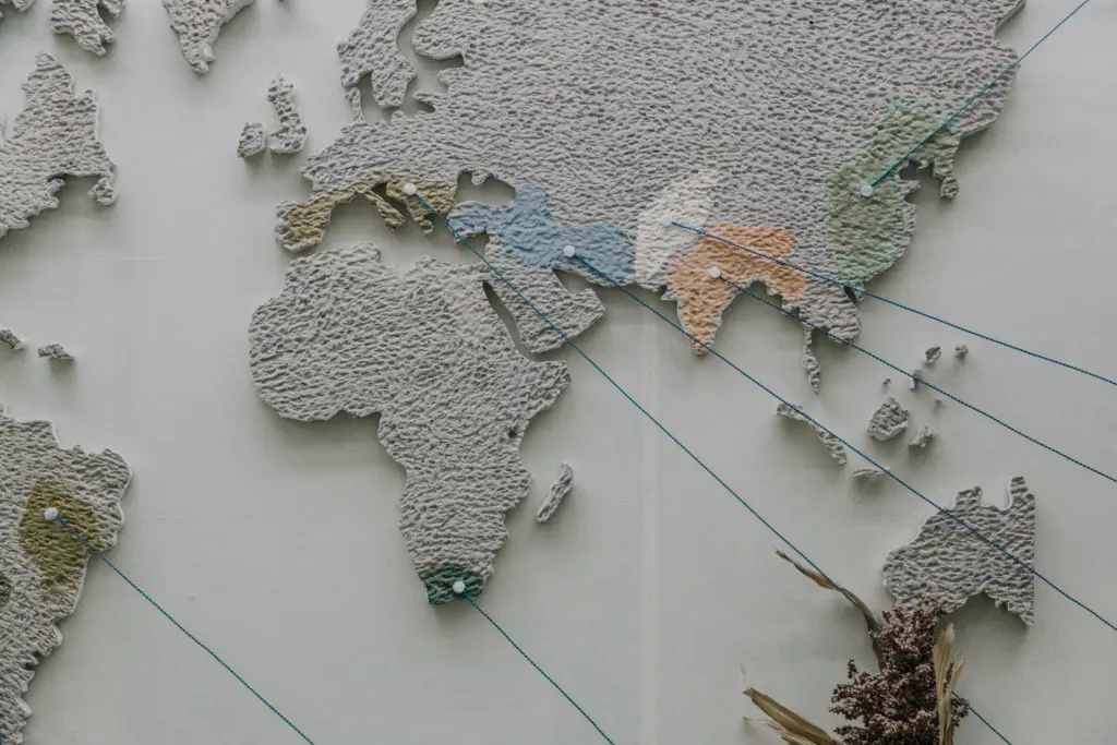 world map