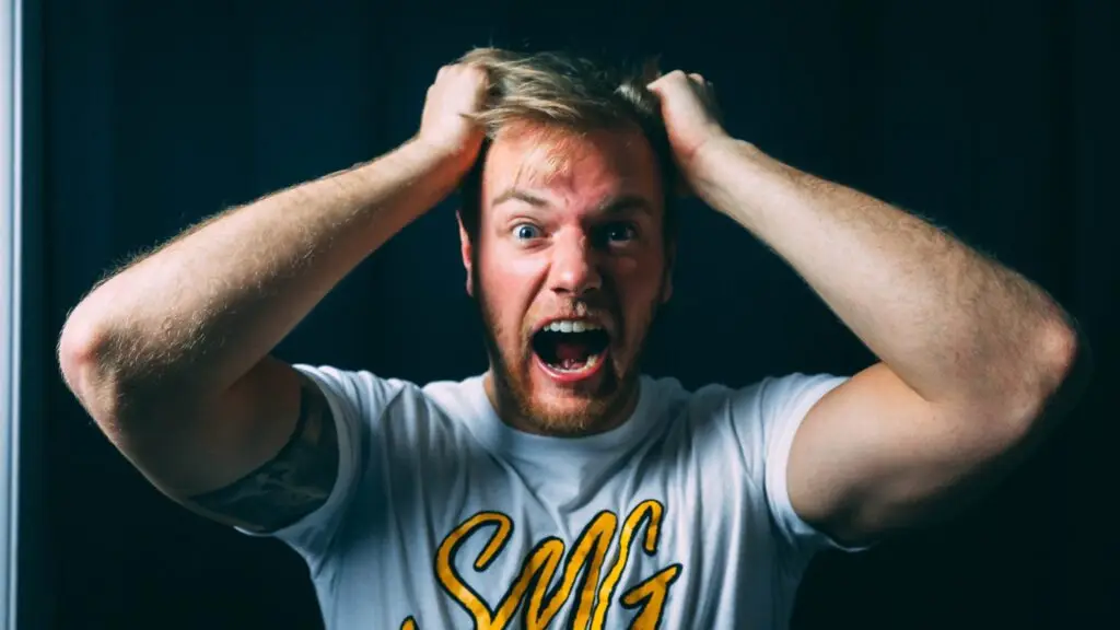 angry student