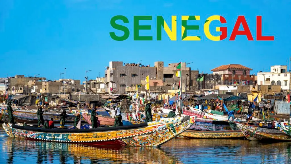 Boats in Senegal